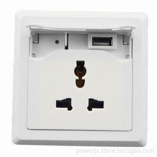 Wall socket/power socket/power outlets with USB interface